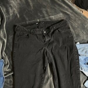 Old Navy Black Straight Leg Jeans